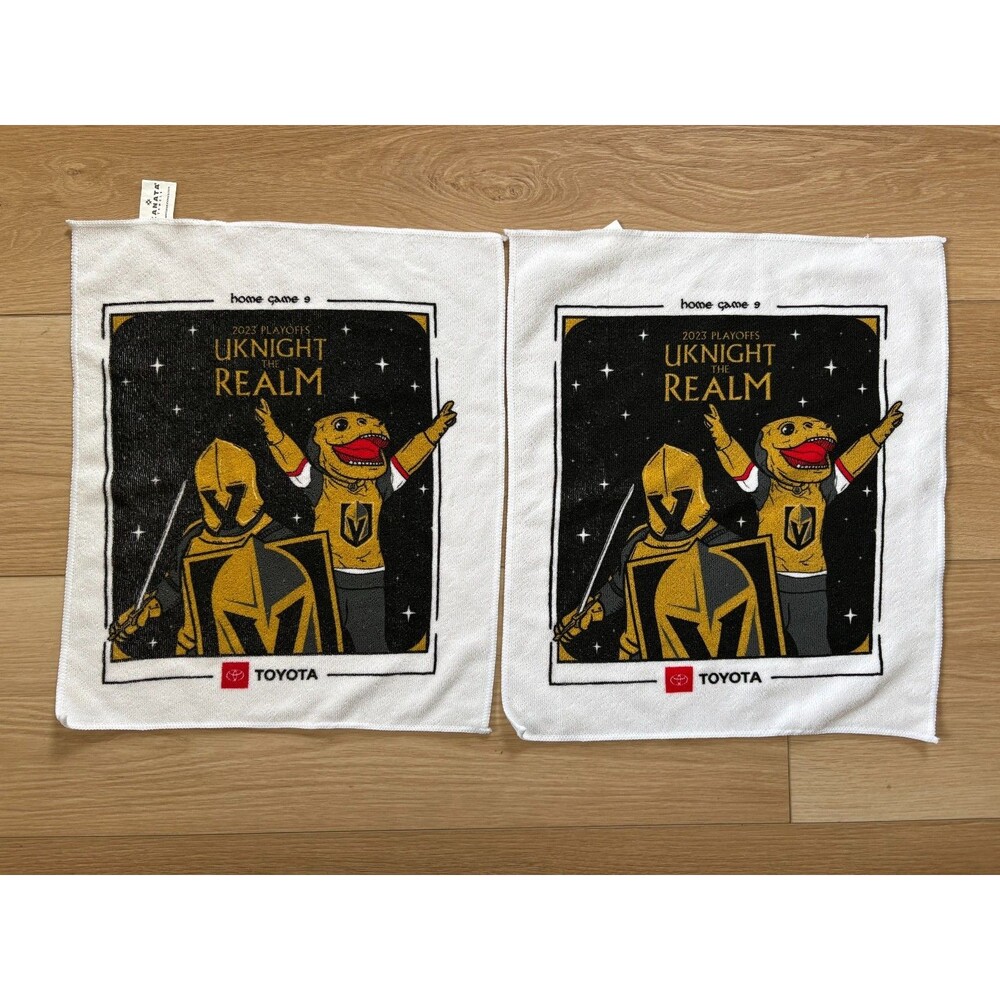Kanata Rally 2 Towels Home Game 9 vs Dallas Stars Vegas Golden Knights 2023